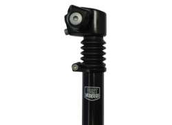 Hulzebos Feder Sattelstütze Ø31.6mm 350mm - Schwarz