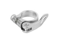Hulzebos Quick Release Collier De Serrage Pour Tige De Selle &Oslash;31.8mm - Argent