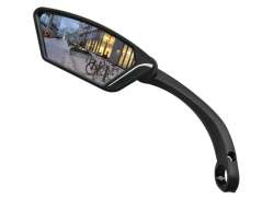 HZB Espelho De Bicicleta E-Bike Ajustável Esquerdo - Preto