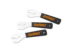 Ice Toolz Cone Wrench Set 13/15/17mm - Black/Silver