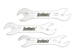 Ice Toolz Jeu De Clés À Cône De Moyeu 13-18mm - Argent