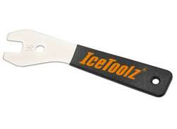 Ice Toolz Kegle N&oslash;gle 13mm 20cm - Sort/S&oslash;lv