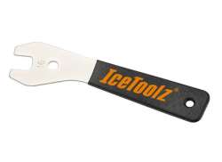Ice Toolz Kegle N&oslash;gle 16mm 20cm - Sort/S&oslash;lv
