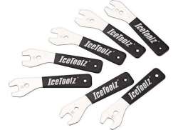 Ice Toolz 콘 렌치 세트 13-19mm - 블랙/실버