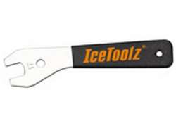Ice Toolz K&oacute;nusov&yacute; Kl&iacute;č 17mm 20cm - Čern&aacute;/Stř&iacute;brn&aacute;