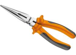 Ice Toolz Needle-Nose Pliers 15cm Comfort-Grip - Gray/Orange