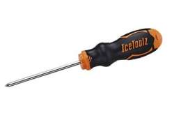 Ice Toolz Schroevendraaier Kruiskop PH0 10cm - Zwart/Oranje