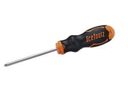 Ice Toolz Schroevendraaier Kruiskop PH2 10cm - Zwart/Oranje