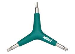 Ice Toolz Torx Y-Chiave T25 / T30 / T40 - Verde/Argento