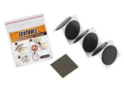 Ice Toolz Z&aacute;platy Na Du&scaron;e Samolepic&iacute; (6) - Čern&aacute;