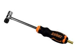 IceToolz Compresseur Pneus Pompe Raccord Rapide - Noir