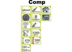IceToolz Flexible De Pompe Caoutchouc Pour. Gonfleur &Agrave; Pied - Noir