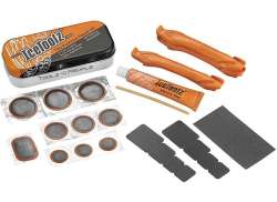 IceToolz Kit De R&eacute;paration Incl. R&eacute;cipient - Orange/Noir