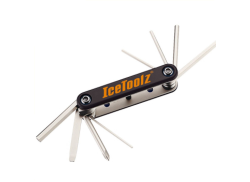 IceToolz Multi-Ferramenta Conjunto De Ferramentas 8-Pe&ccedil;as - Preto/Prata