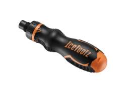 IceToolz Pedal-Dummy - Schwarz/Orange