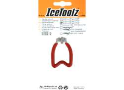 IceToolz 스포크 니플 텐셔너 3.45mm - 레드