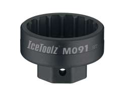 IceToolz Utensile Movimento Centrale SH Hollowtech/Campagnolo - Nero