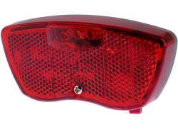 Ikzi Achterlicht Batterij 80mm - Rood