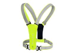 IKZI Aryan Reflective Safety Vest With LED Yellow - Onesize