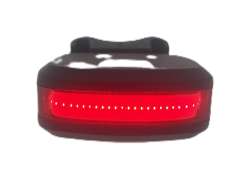 Ikzi 车灯 Tosti 40 尾灯 COB 40 勒克斯 USB - 红色/黑色