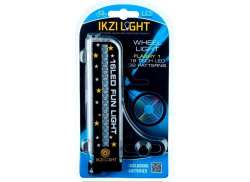 IKZI 辐条灯 - 16 LED 包含 电池