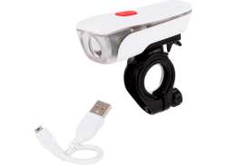 Ikzi ヘッドライト グッドナイト Ahead USB-再充電可能 - ホワイト