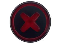 Ikzi Light Mr X 4014 Luce Posteriore LED USB - Rosso/Nero