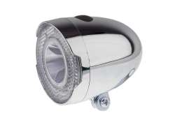 Ikzi Light Retro JR Farol Bateria - Prata