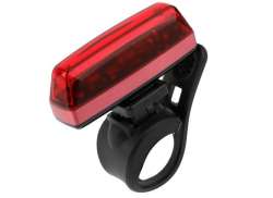 Ikzi Light Straight 25 COB Luce Posteriore Batteria USB - Rosso