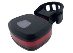 Ikzi Light Tosti 40 Farol Traseiro COB 40 Lux USB - Vermelho/Preto