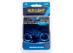IKZI Rad Beleuchtung 2 x 20 LEDs - Blau