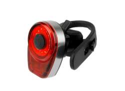 IKZI Round16 Bakljus USB LED-Ring - Röd