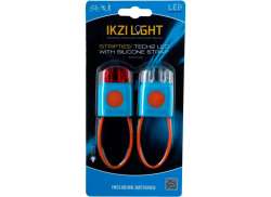 IKZI Set Lumini Mini Stripties incl. Baterii - Albastru