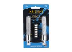 IKZI Ventil Lys 11 LED Inkludert Batterier