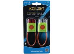 IKZI 照明セット ミニ ストリップティーズ 含む. バッテリー - グリーン