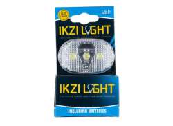 IKZI 自転車 ヘッドライト 3 ホワイト led's