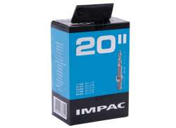 Impac インナー チューブ 20 x 1.50 - 2.45&quot; Pv 40mm - ブラック