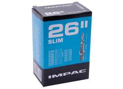 Impac Slim Innerrör 26 x 1.75 - 1 5/8" Pv 40mm - Svart