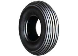 Import Roabă Anvelopă 3.00 x 4" Linie Profil - Negru