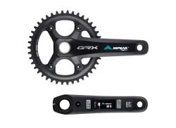 Inpeak Twin2 GRX Kurbelsatz 175mm 42T Inkl. Powermeter