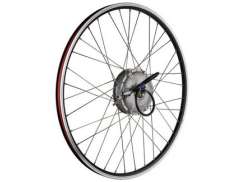ION D-Light E-Bike Forhjul 28&quot; 24V - Sort/S&oslash;lv