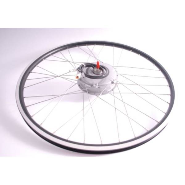 ION D-Light E-Bike Forhjul 28" 36V Rollerbrake - Sort/Sølv
