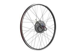 ION D-Light E-Bike Front Wheel 28\" 24S - Black/Silver