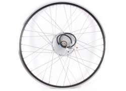 ION D-Light E-Bike Front Wheel 28\" 24V - Bl/Silver