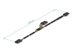 ION Mănunchi De Cabluri Pentru. TMMA/CU3 1500mm Molex - Negru