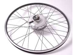 ION MMU2/V1 E-Bike Rear Wheel 28&quot; 40Nm APP 650mm - Bl/Silver