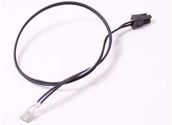 ION Verlichting Kabel tbv. Koplamp 350mm Molex/FQD - Zwart