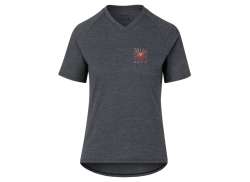 ジロ Arc T-Shirt Ss 女性 Charcoal Burst