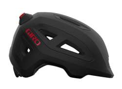 ジロ Scamp II LED サイクリング ヘルメット マット ブラック/レッド - S 49-53 cm