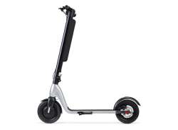 JIVR 踏板车 Plus 电动 滑板车 10&quot; 350W 12.8 安时 - 黑色/银色